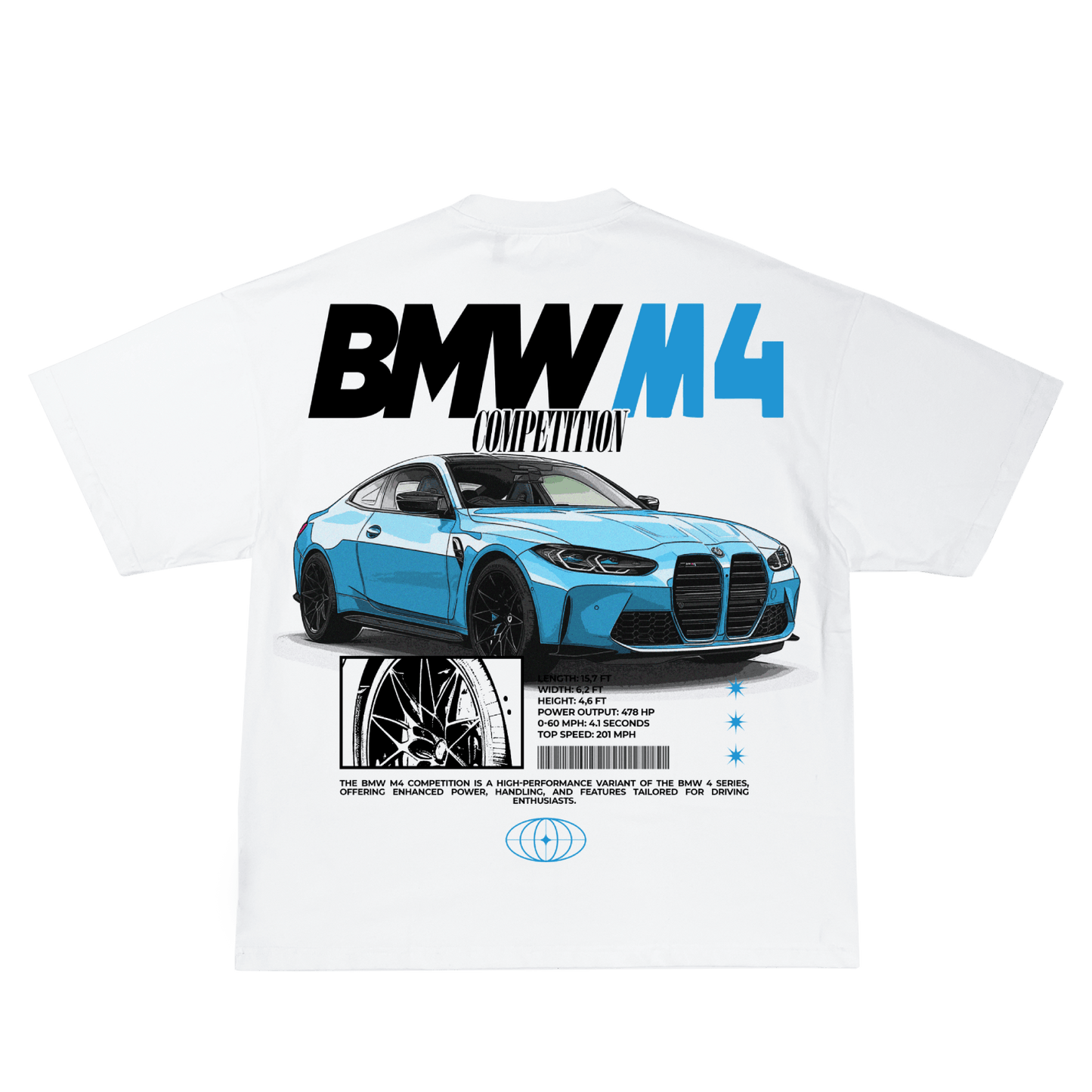 BMW M4 T shirt – Lens And Pistons