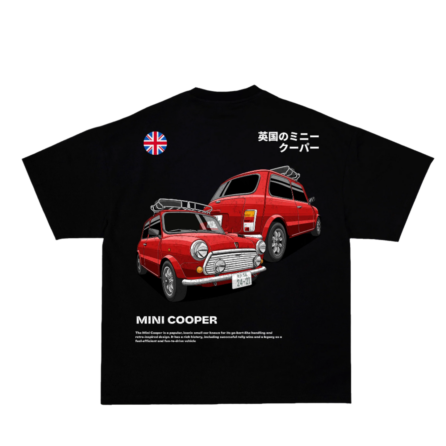 Classic Mini Cooper T Shirt