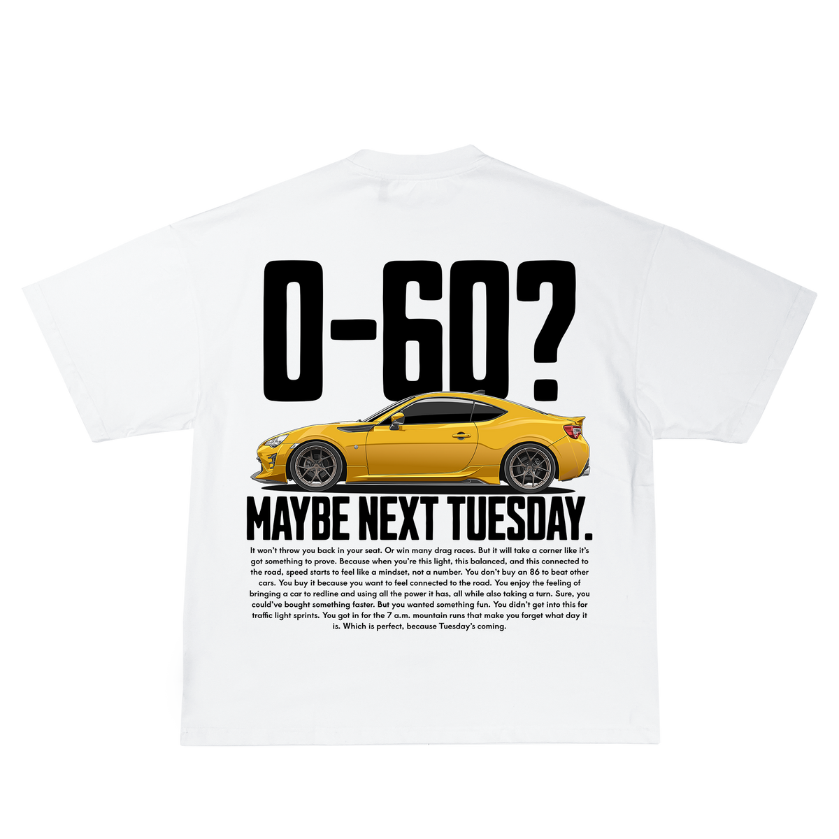 0-60? Maybe Next Tuesday | GT86