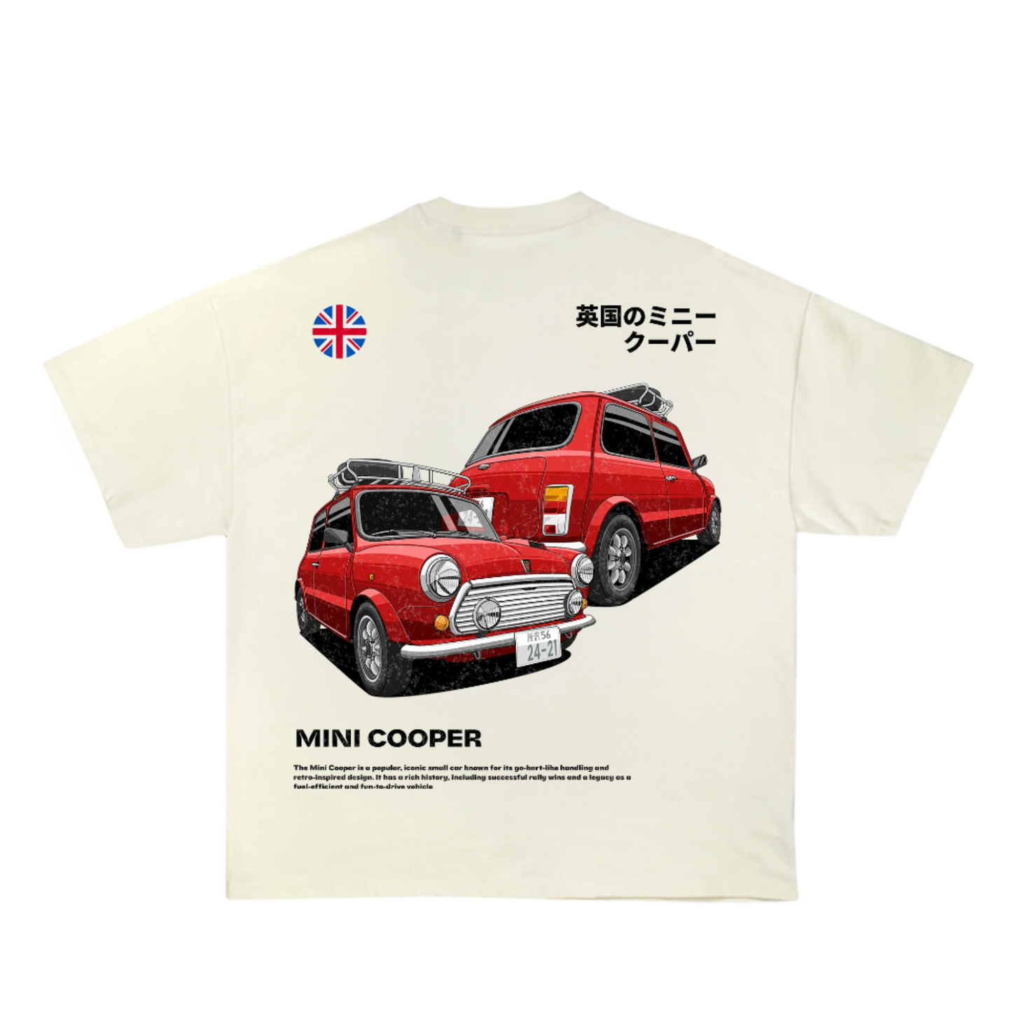 Classic Mini Cooper T Shirt