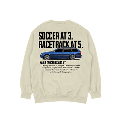 Soccer at 3 Track at 5 | BMW E39 Touring